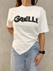 T-Shirt in jersey GAELLE PARIS GAABW04303 - Bianco