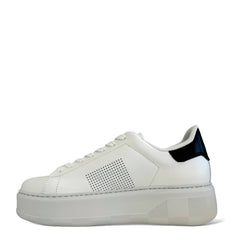 Sneaker WOOLRICH W CHUNKY COURT CALF 241.511.1600 BIANCO