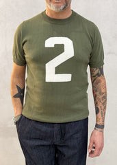 T-shirt americana RAKKI' - Verde Militare