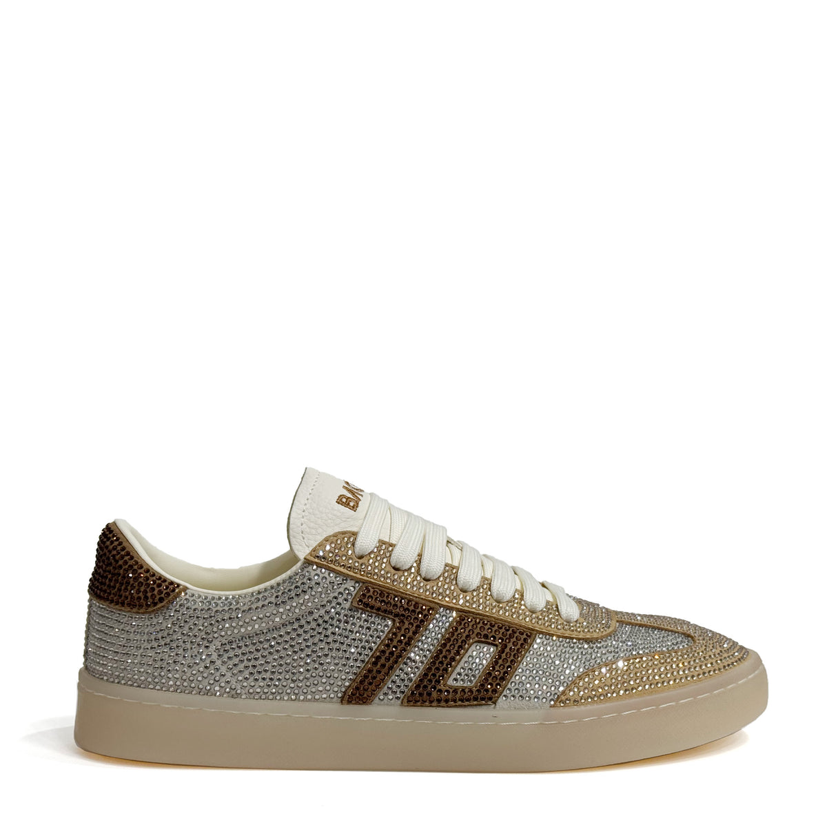 Sneaker BACK 70 GLAM STRASS SHINY 41 Silver/Gold/Bronze