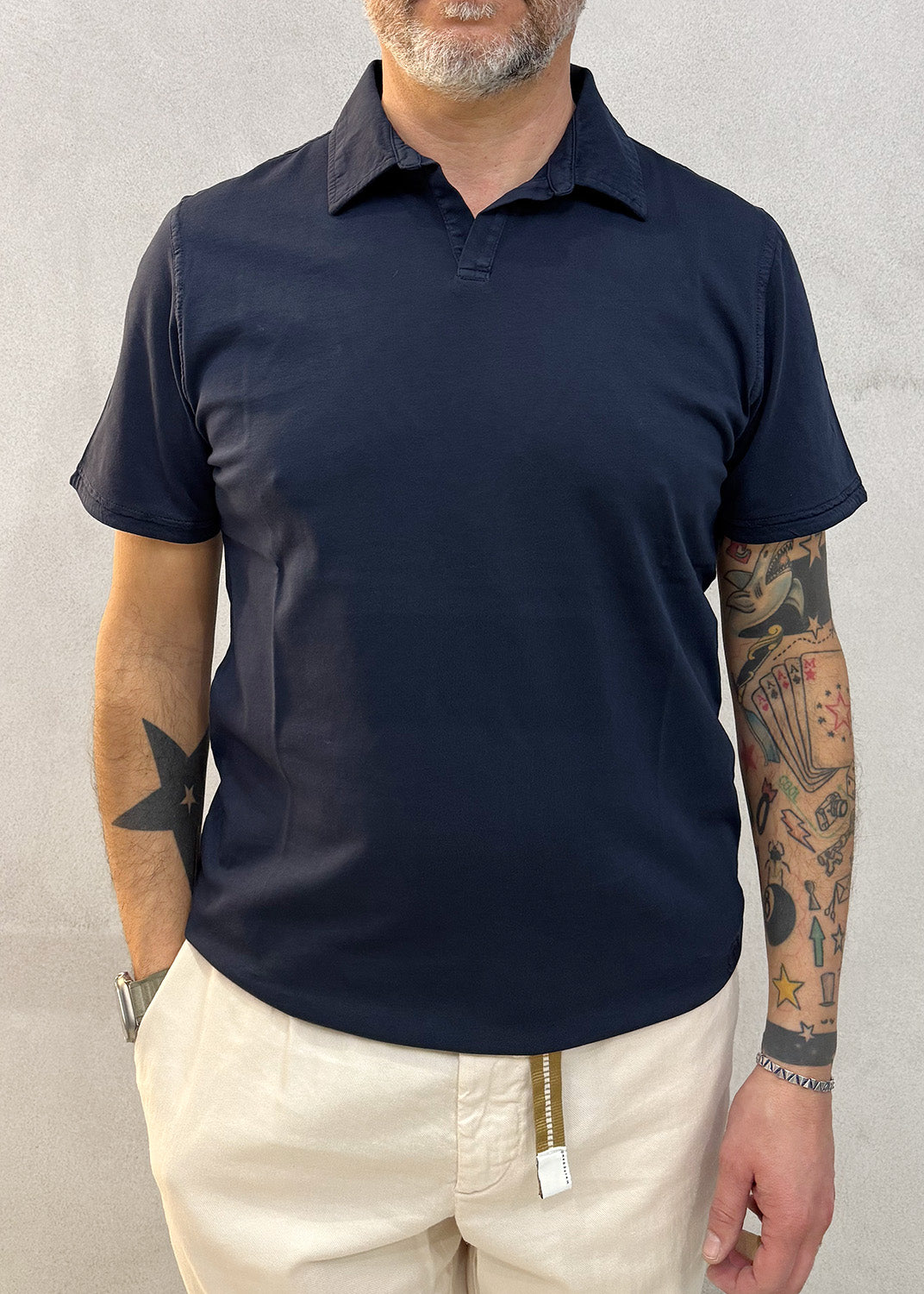 Polo Hampton BLEEKER 2003 Jersey - Navy