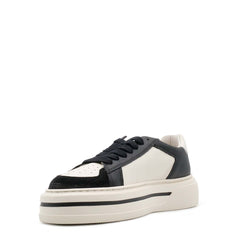 Sneaker COPENHAGEN CPH181 Leather Mix - Black/ Cream Beige