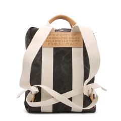 MANIKOMIO AN6505-1- BPCK OLONA COTTON Backpack - BLACK