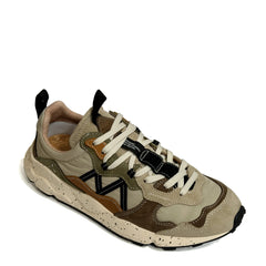 Sneaker FLOWER MOUNTAIN Lenzan Man Beige/Chestnut/Sand