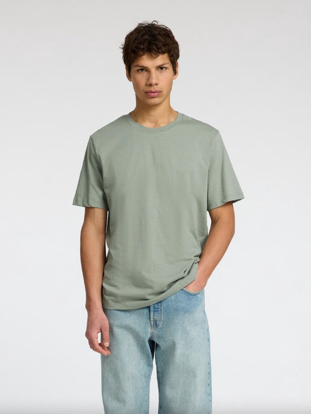 T-shirt SELECTED O Neck 16092508 - Iceberg Green