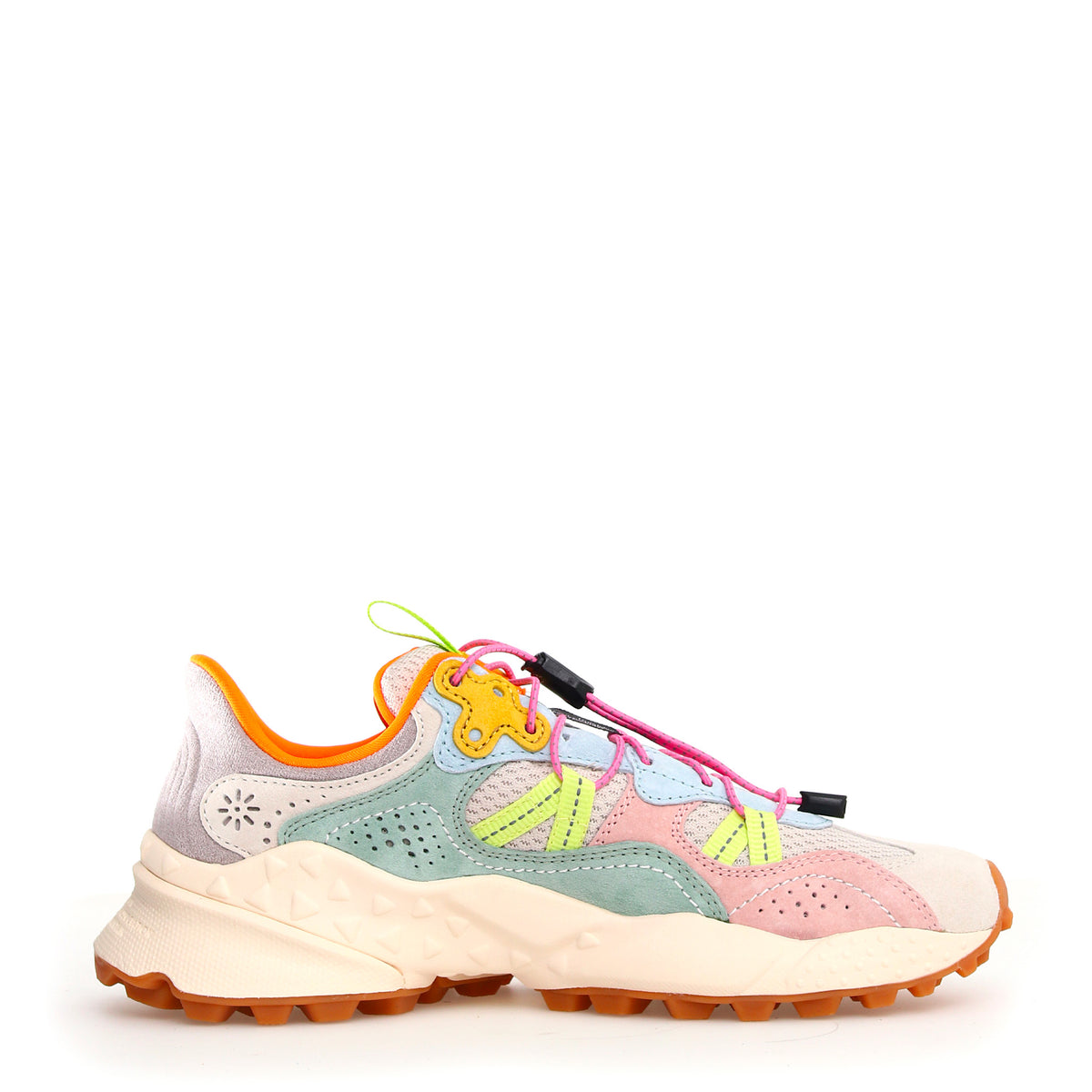 Sneaker FLOWER MOUNTAIN TIGER HILL W - White/Pink/Celeste