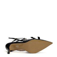 Slingback DIVINE FOLLIE 1830 Vernice Nero