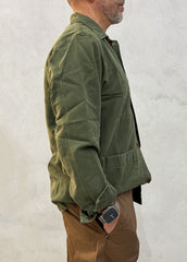 Giacca CHESAPEAKE'S Linen St. Malo - Military Green