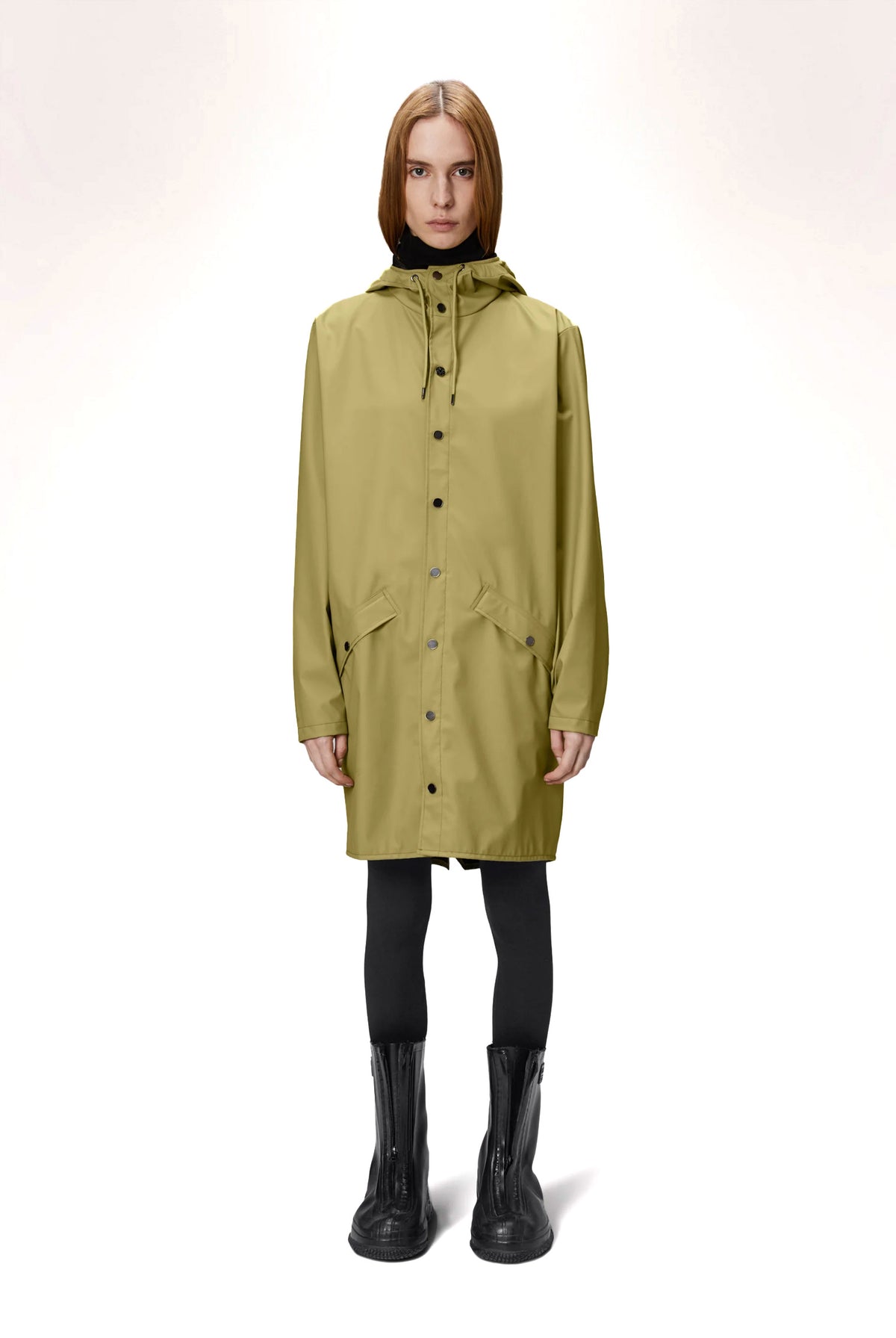 Long Jacket RAINS 12020 - Khaki