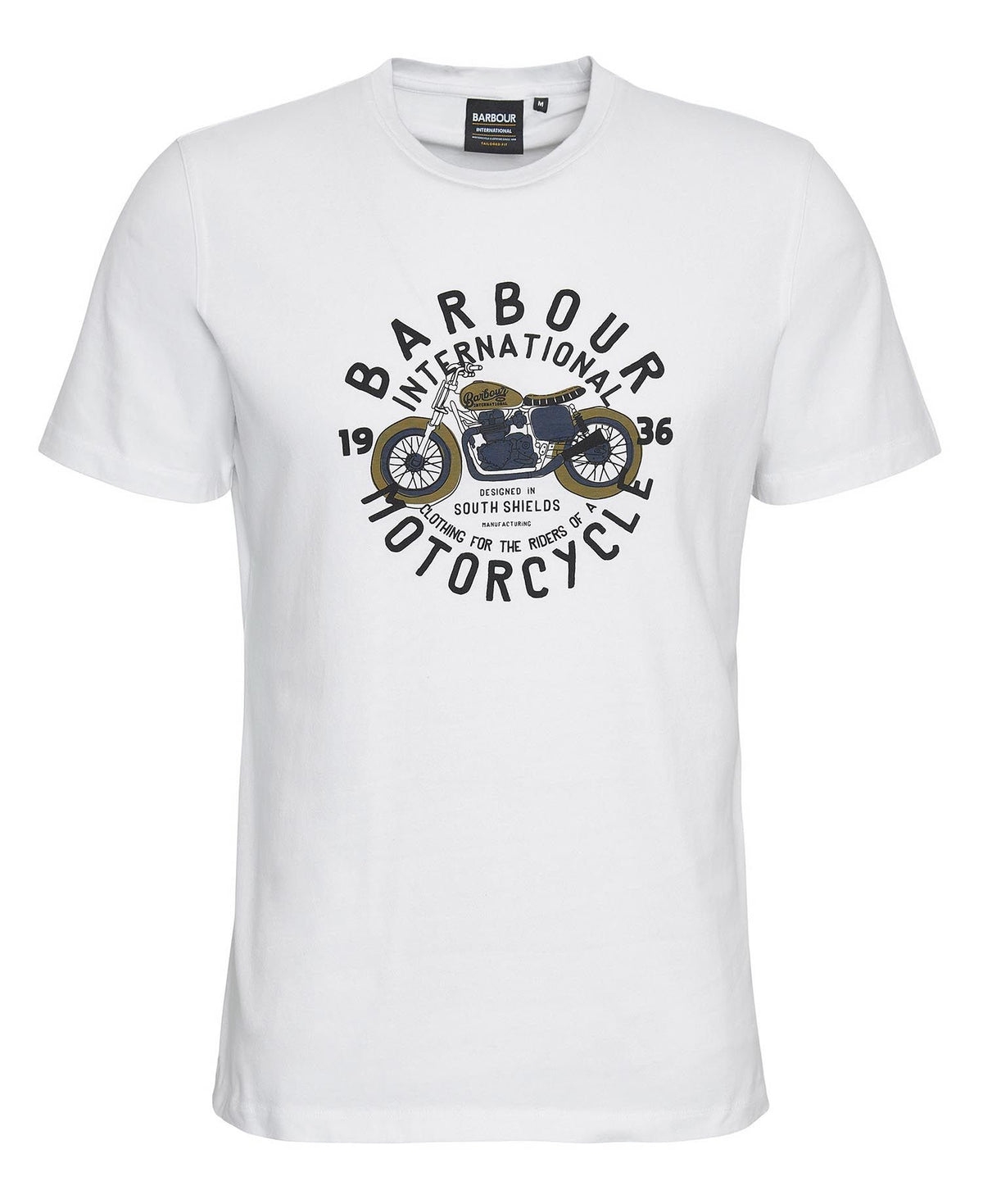 T-shirt BARBOUR SPIRIT TEE MTS1244WH32 - WHISPER WHITE