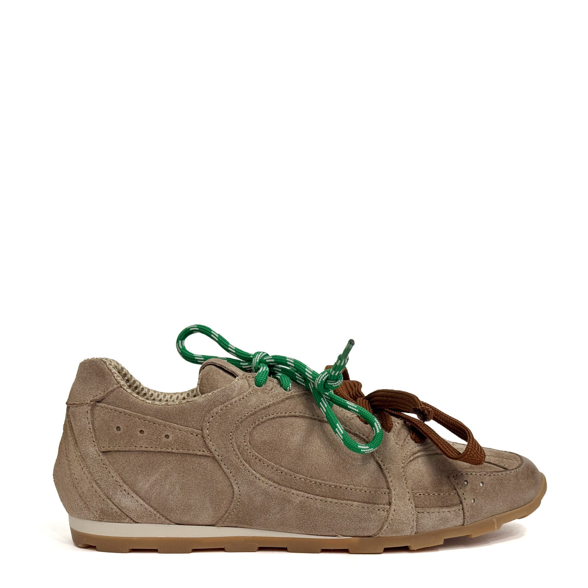 Sneaker DIVINE FOLLIE Camoscio Taupe