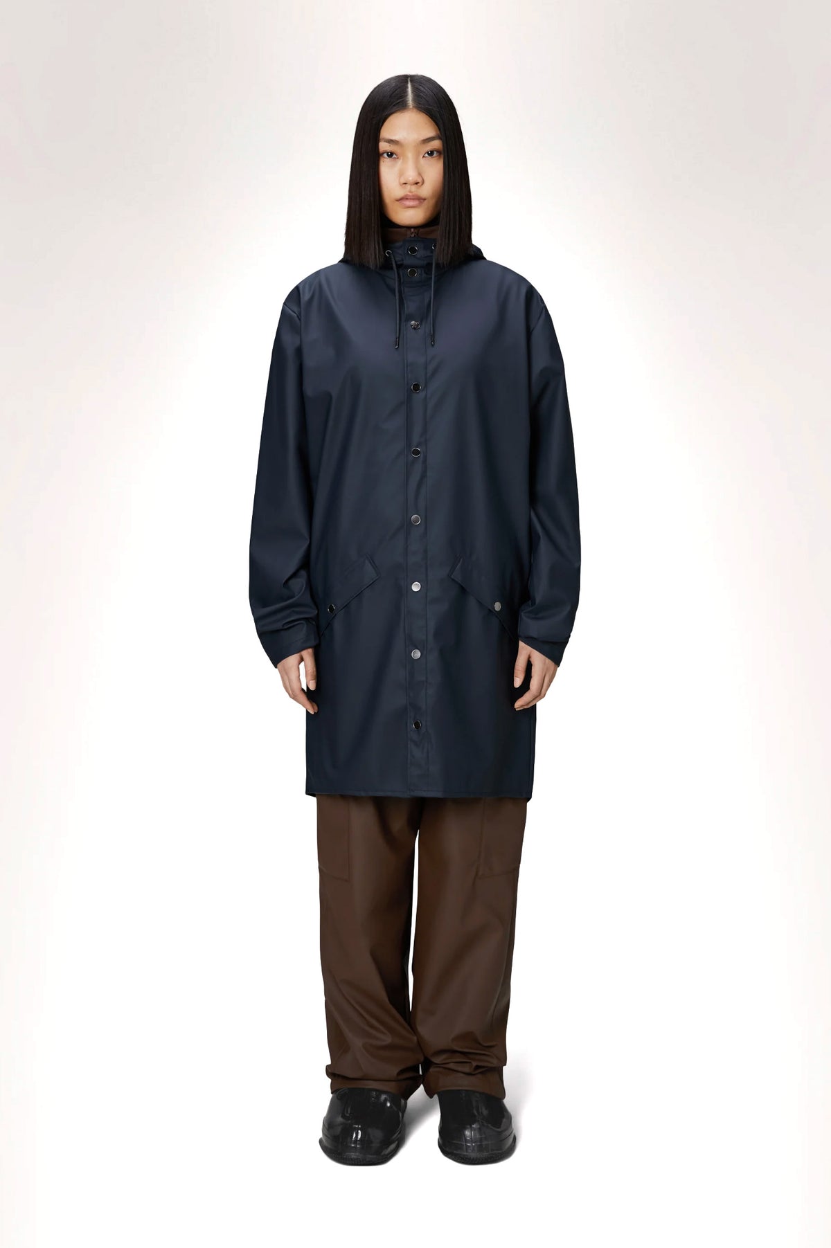 Long Jacket RAINS 12020 - Navy