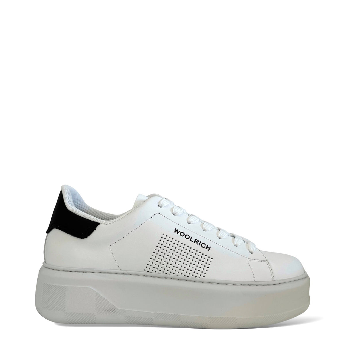 Sneaker WOOLRICH W CHUNKY COURT CALF 241.511.1600 BIANCO