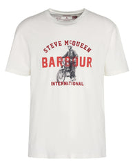 T-shirt BARBOUR SPEEDWAY TEE MTS1251WH32 - WHISPER WHITE